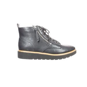 Naturalizer Womens Evva Black Ankle Boots Size 8 Medium (B, M)